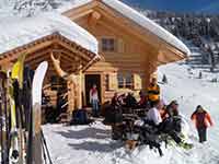 Angerkar-Almhütte im Winter